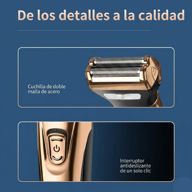 Cortapelo recargable 3 en 1