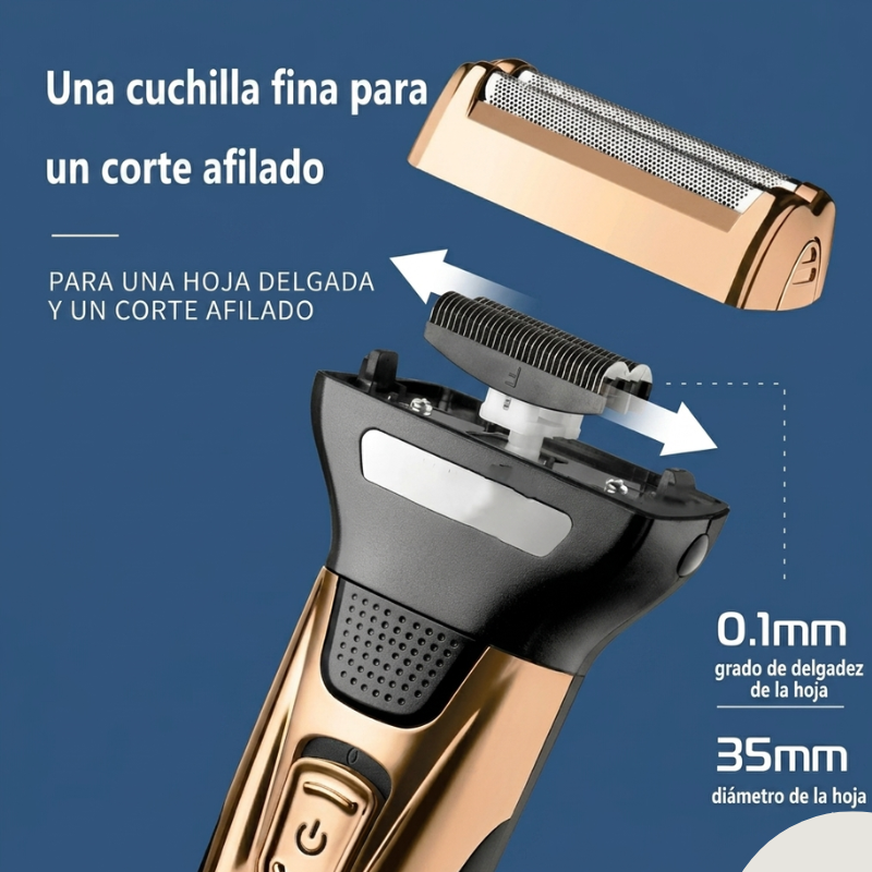 Cortapelo recargable 3 en 1